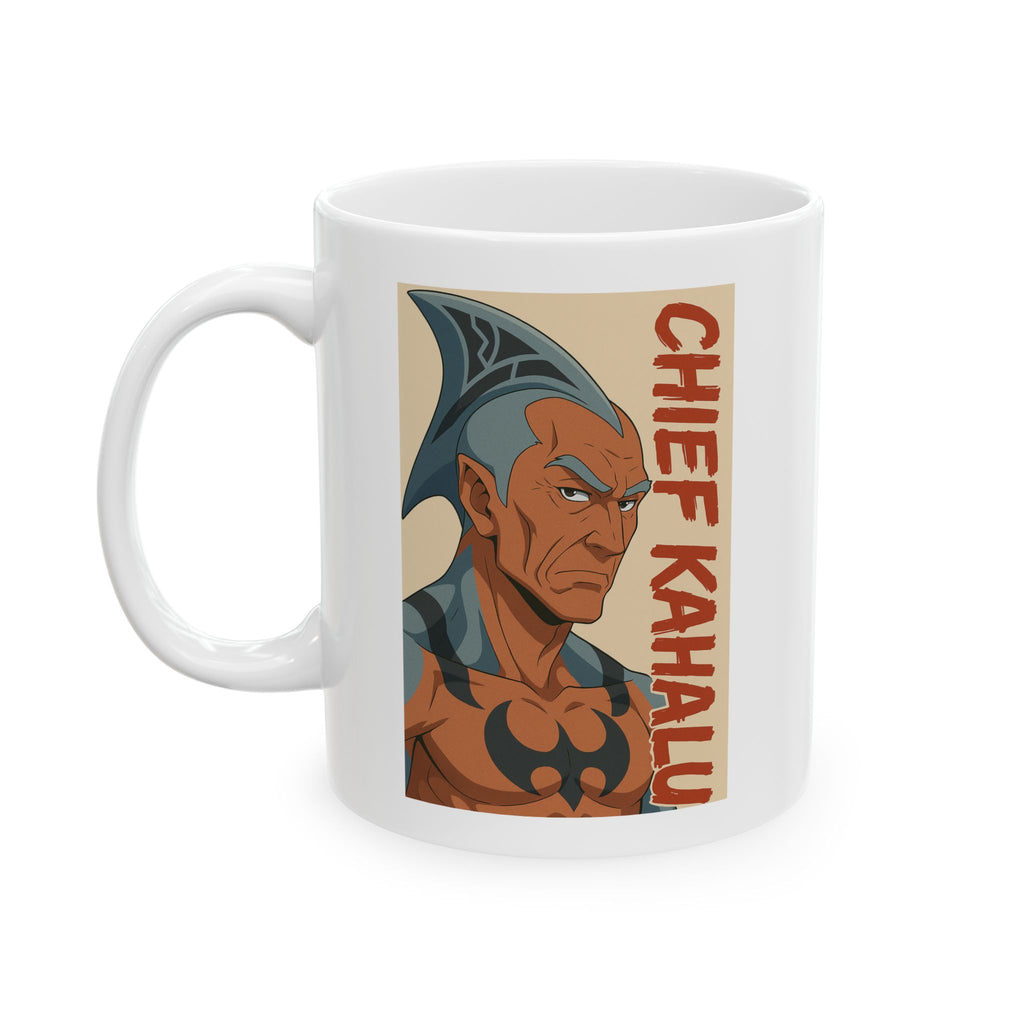 Chief Kahalu Inspirational Ceramic Mug - Coffee Lover's Gift, Unique Tea Mug, Personalized Drinkware, Custom Art Mug, Motivational [...]