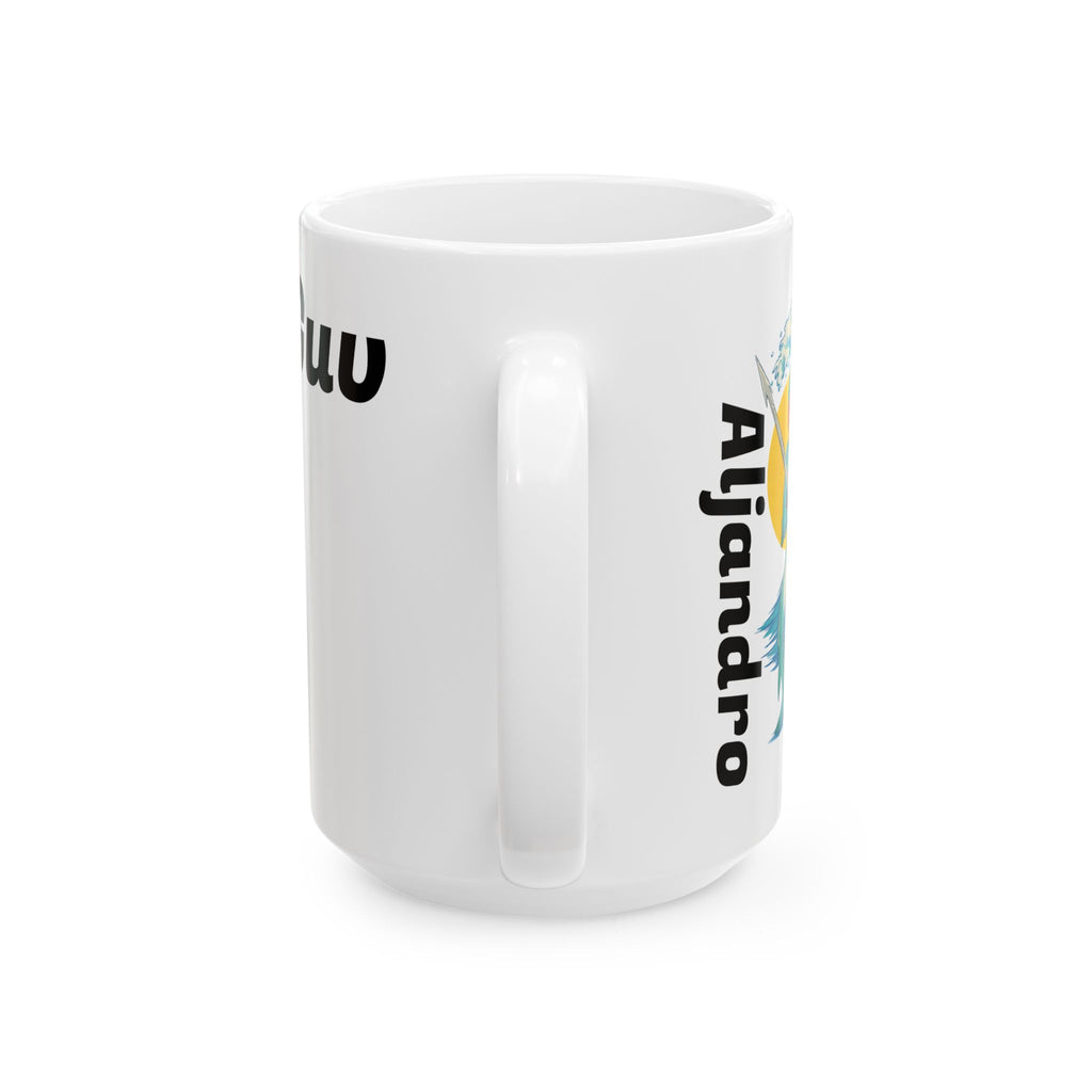 Anime Aljandro Ceramic Mug for Coffee Lovers, Funny Gift for Friends, Unique Tea Cup, Bright Art Mug, Birthday Gift