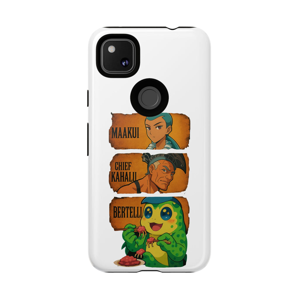 Tough Cases - Anime Phone Case Featuring Maakui, Chief Kahaili, and Bertelli, Great Gift for Fans, Personalized, Trendy, Durable