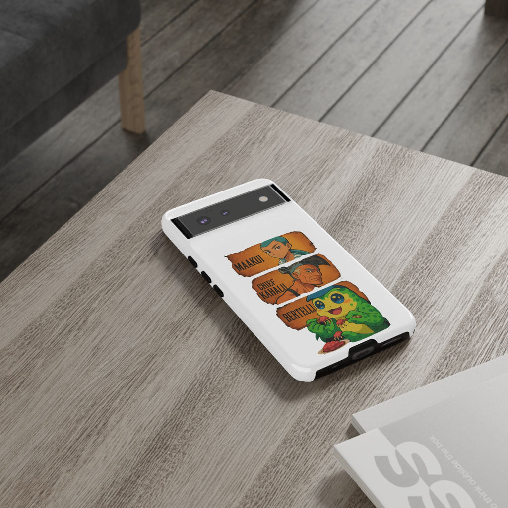 Tough Cases - Anime Phone Case Featuring Maakui, Chief Kahaili, and Bertelli, Great Gift for Fans, Personalized, Trendy, Durable
