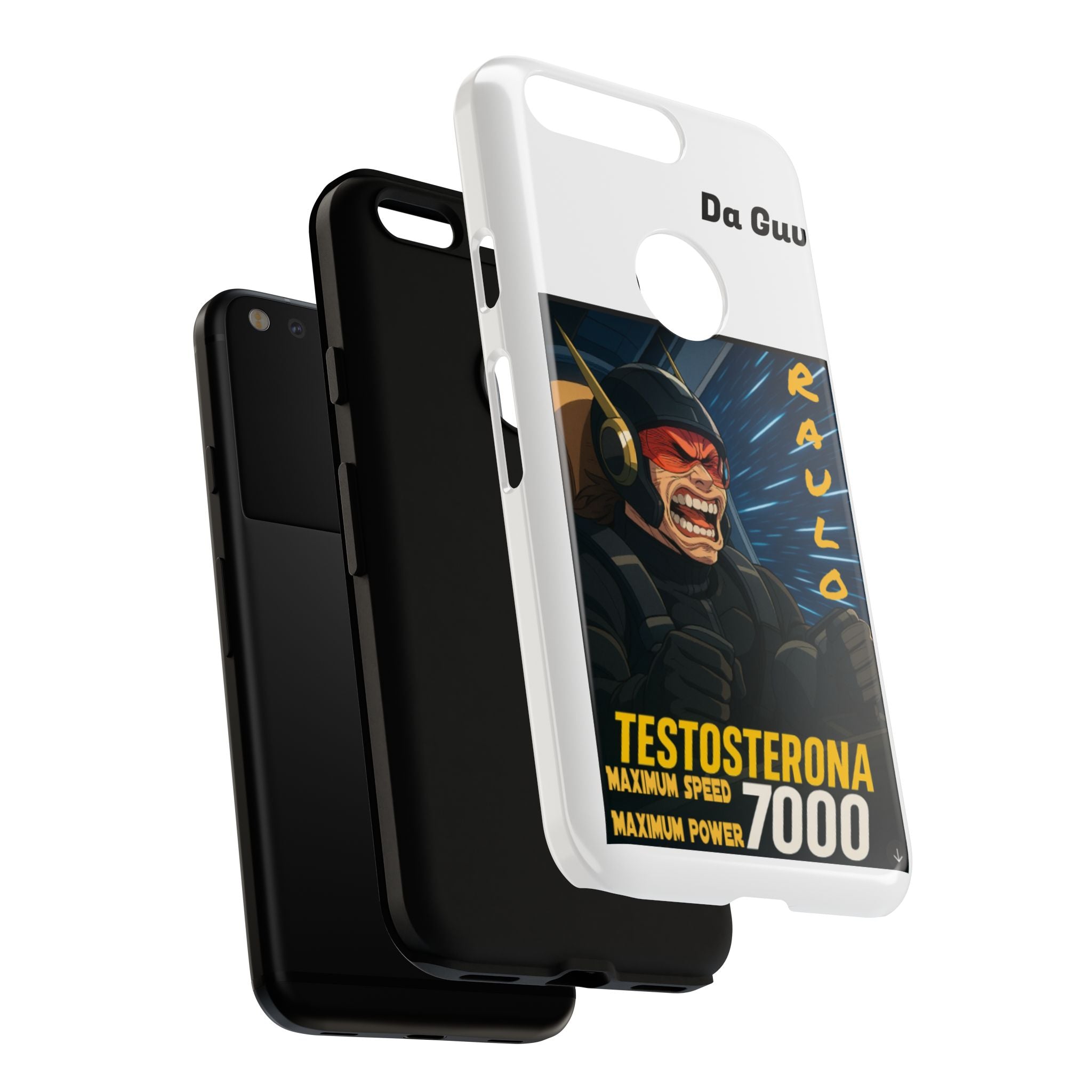 Anime Raulo Tough Cases - Sci-Fi Book Theme, Testosterona 7000, Phone Cover, Protective Shell, Unique Design, Gift for Sci-Fi Fans