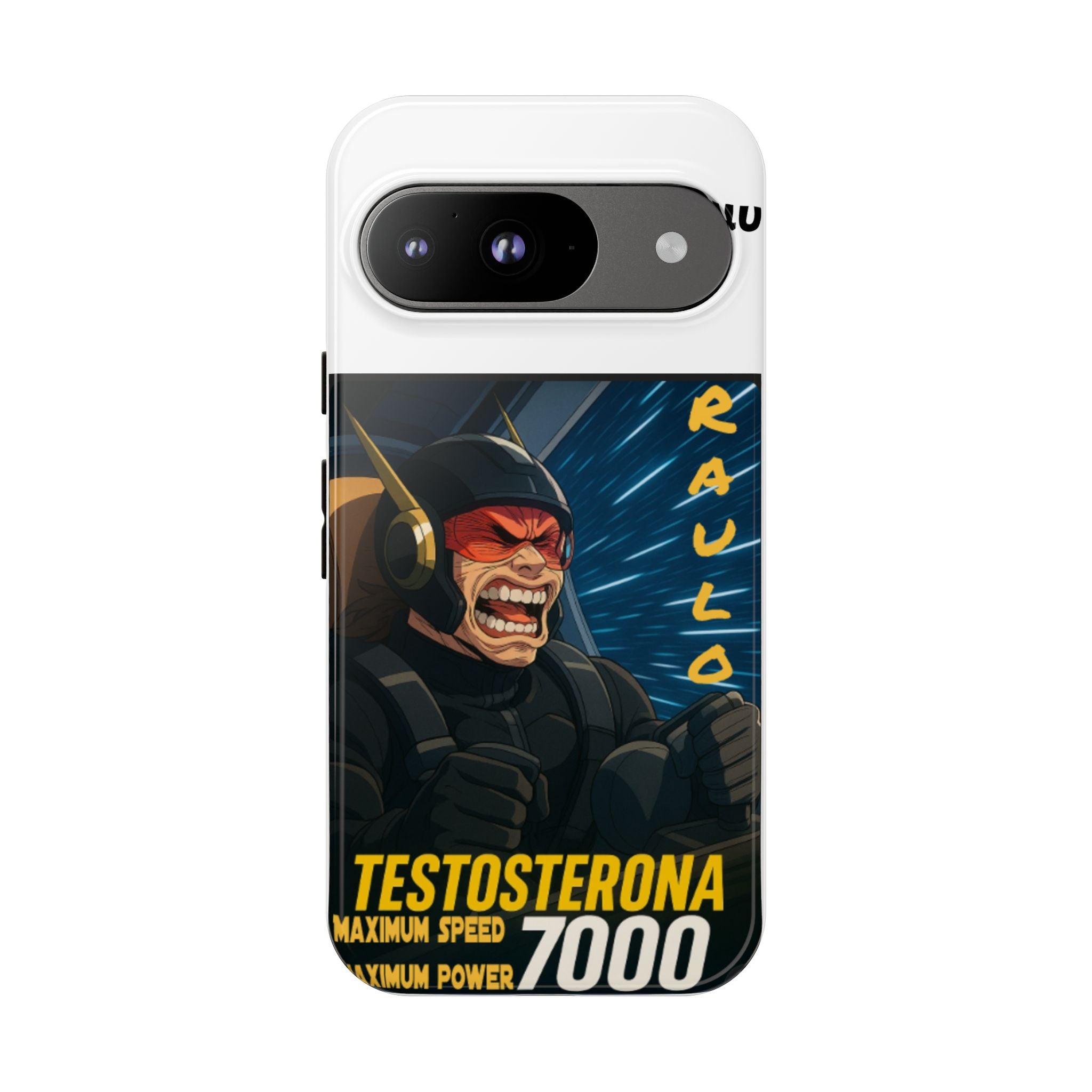 Anime Raulo Tough Cases - Sci-Fi Book Theme, Testosterona 7000, Phone Cover, Protective Shell, Unique Design, Gift for Sci-Fi Fans