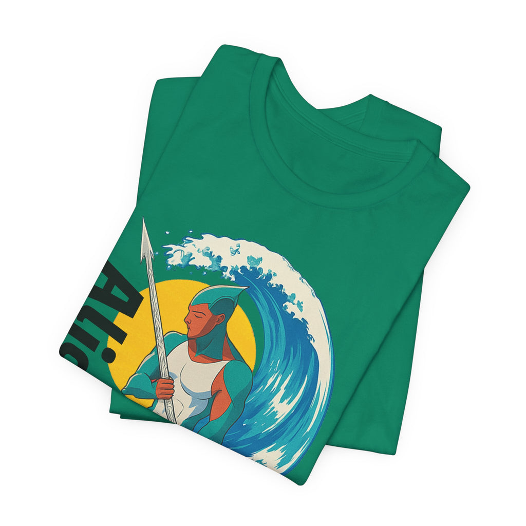 Aljandro Wave Warrior T-Shirt — Personalized 'Aljandro' Surf Guardian Tee