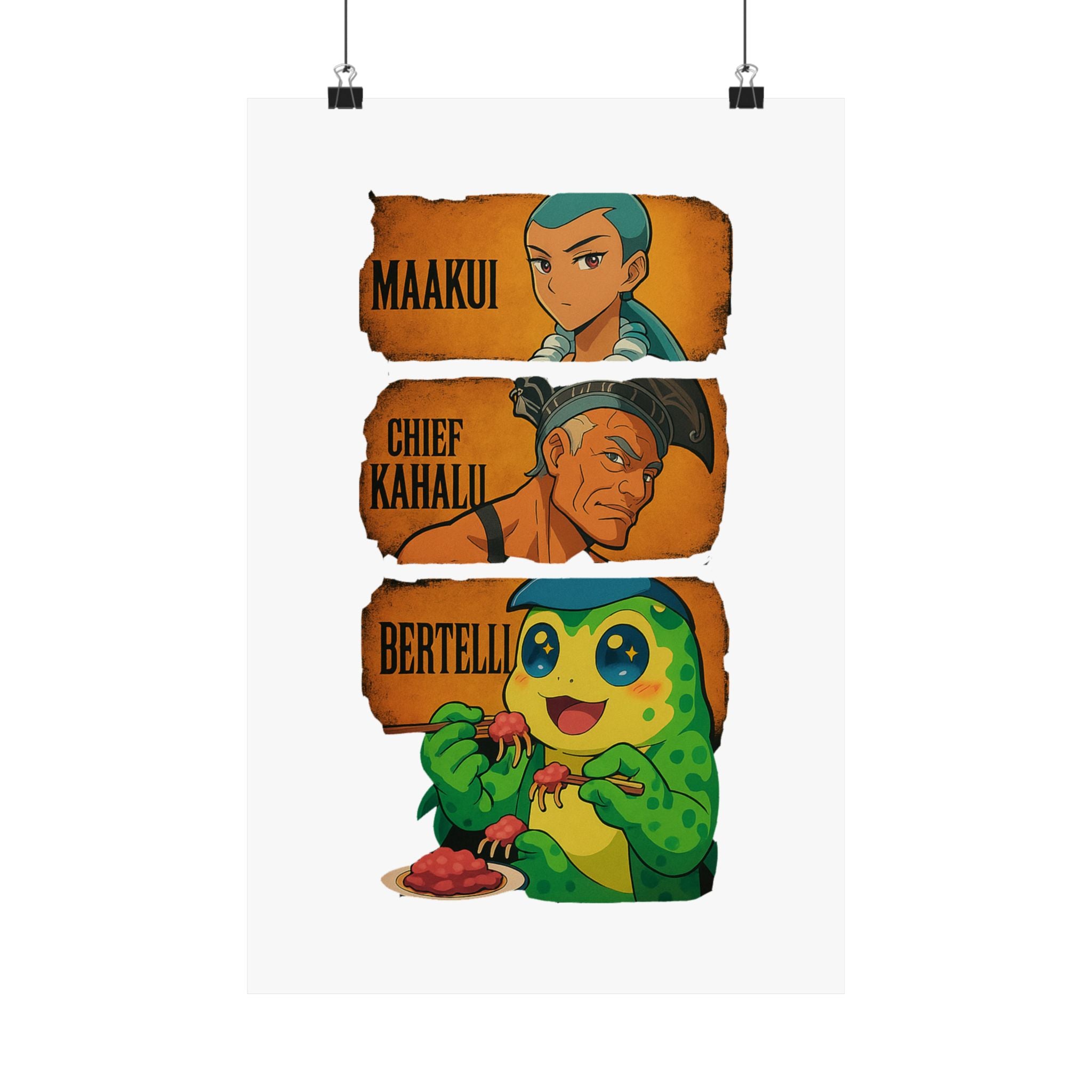 Whimsical Character Posters, Art Prints for Kids, Nature Decor, Anime Wall Art, Unique Home Decoration