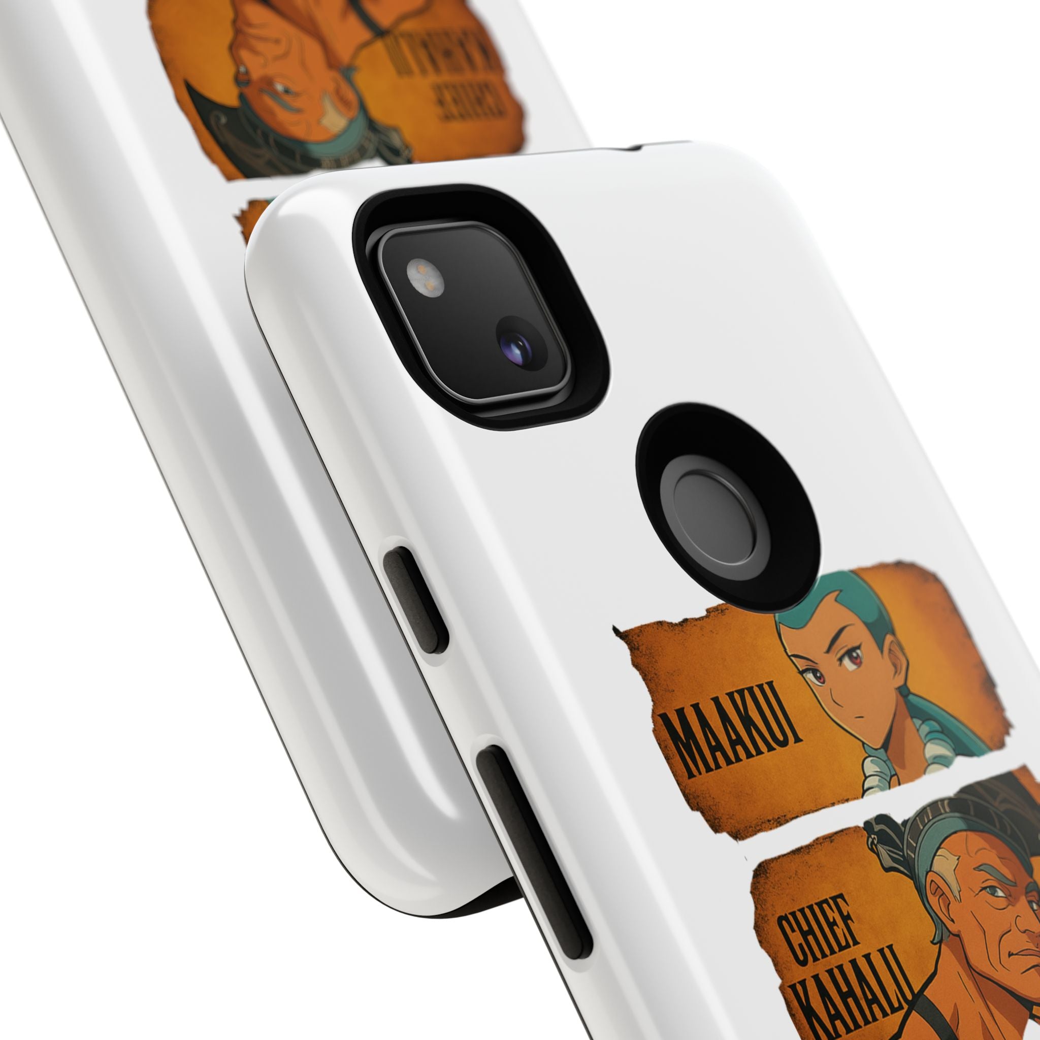 Tough Cases - Anime Phone Case Featuring Maakui, Chief Kahaili, and Bertelli, Great Gift for Fans, Personalized, Trendy, Durable