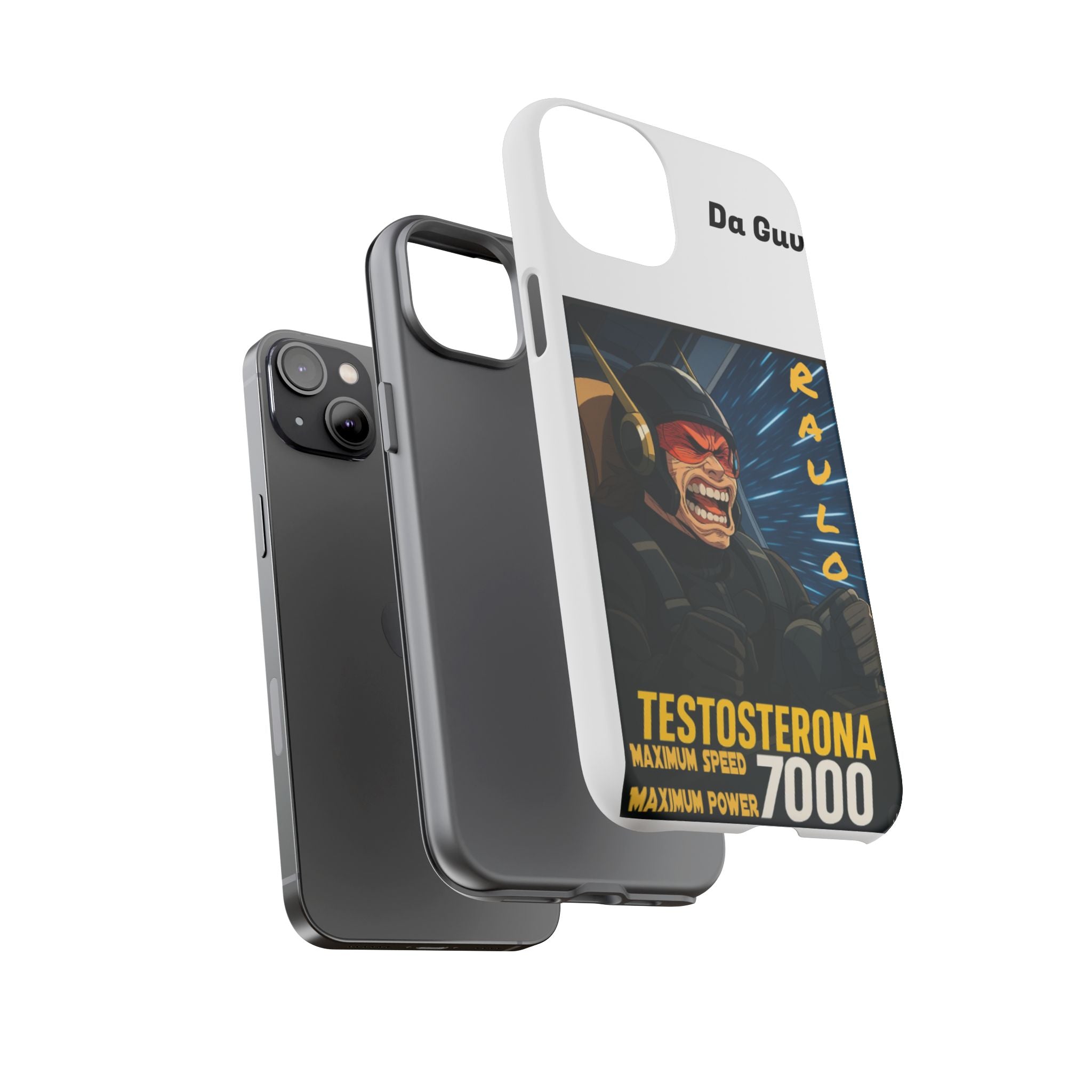 Anime Raulo Tough Cases - Sci-Fi Book Theme, Testosterona 7000, Phone Cover, Protective Shell, Unique Design, Gift for Sci-Fi Fans