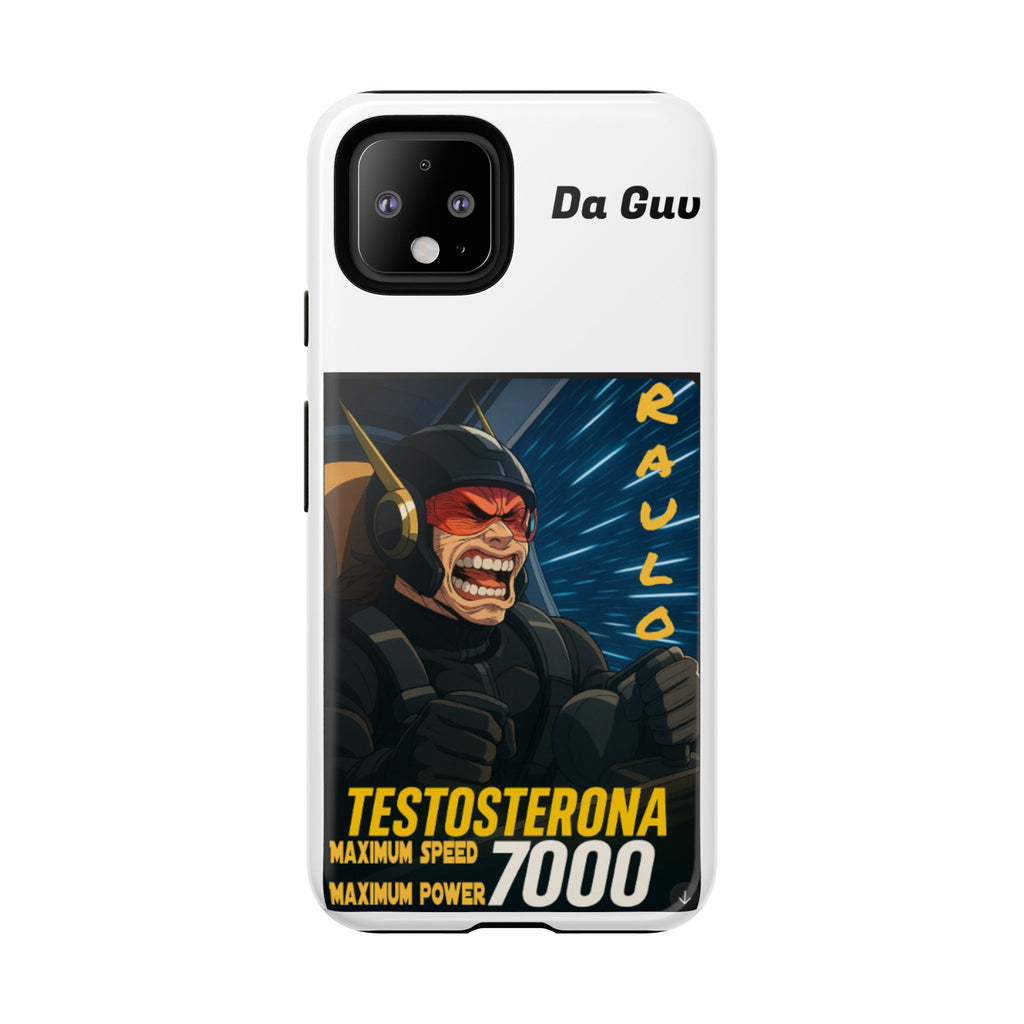Anime Raulo Tough Cases - Sci-Fi Book Theme, Testosterona 7000, Phone Cover, Protective Shell, Unique Design, Gift for Sci-Fi Fans