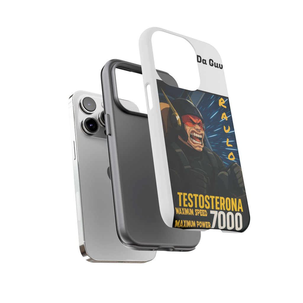 Anime Raulo Tough Cases - Sci-Fi Book Theme, Testosterona 7000, Phone Cover, Protective Shell, Unique Design, Gift for Sci-Fi Fans