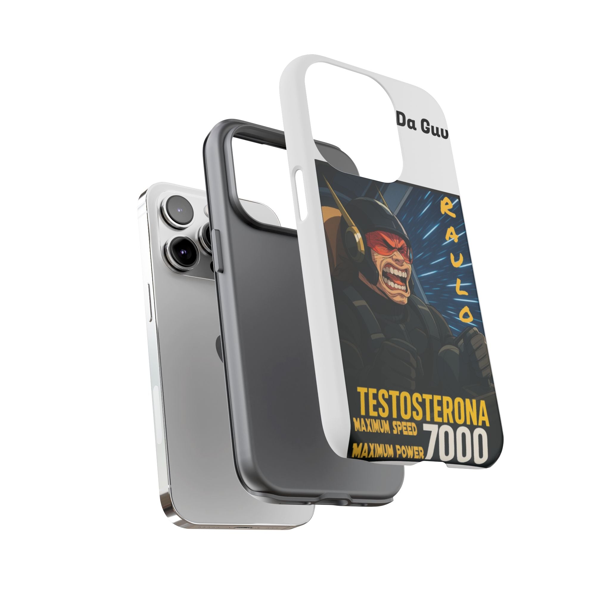 Anime Raulo Tough Cases - Sci-Fi Book Theme, Testosterona 7000, Phone Cover, Protective Shell, Unique Design, Gift for Sci-Fi Fans