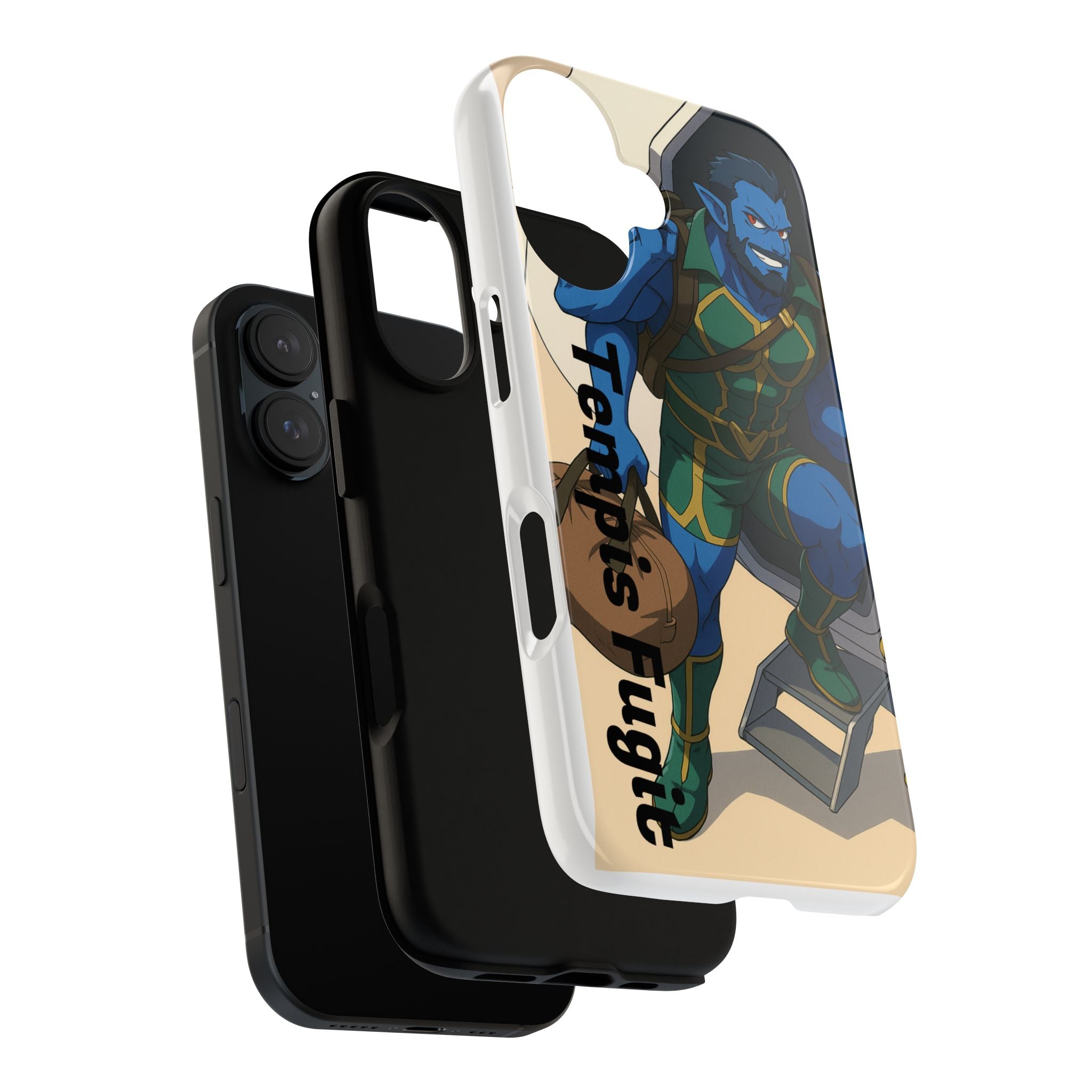 Phone Cases, Anime Tempis Fugit from Da Guv, Sci-Fi Tough Case, Protective Cover, Unique Gift