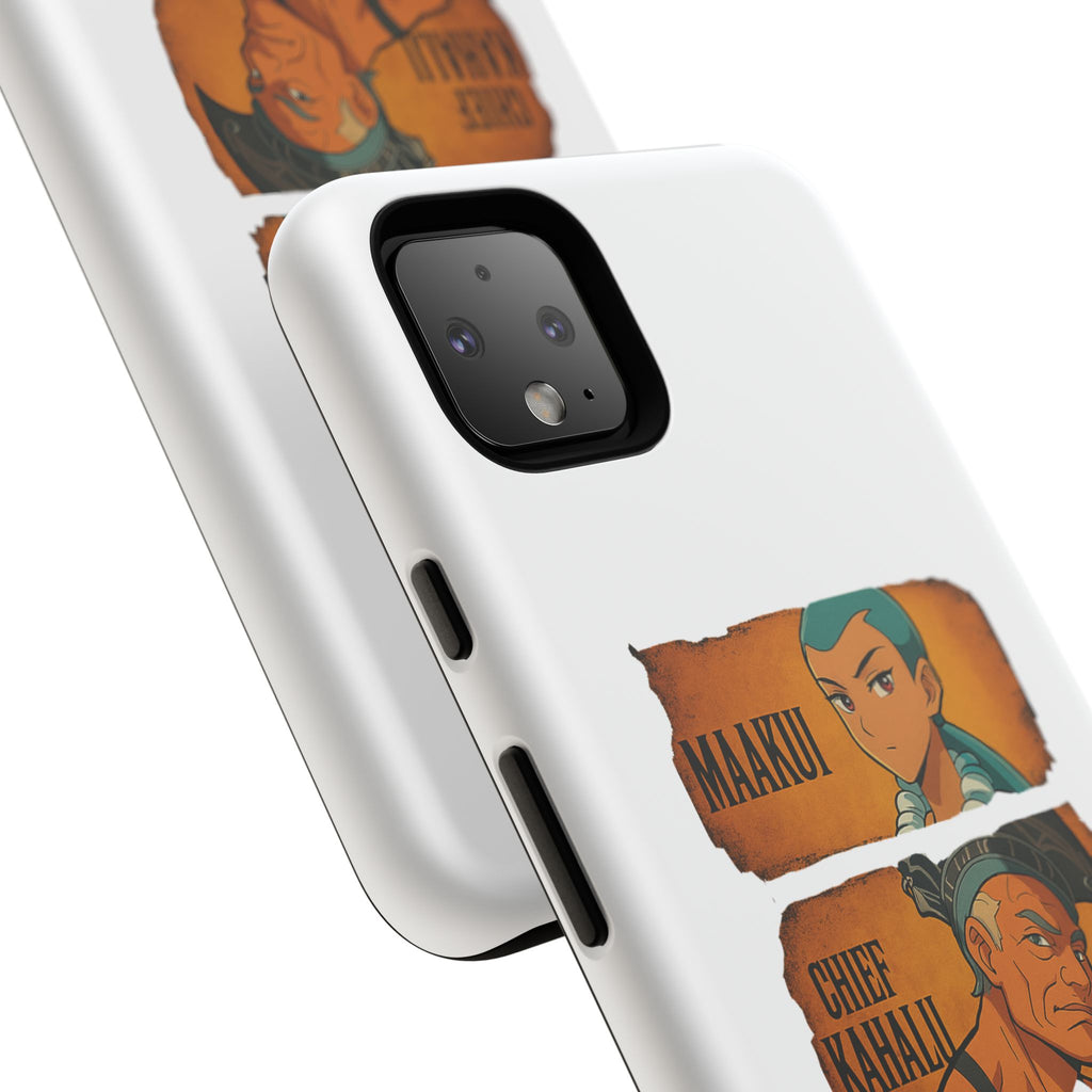 Tough Cases - Anime Phone Case Featuring Maakui, Chief Kahaili, and Bertelli, Great Gift for Fans, Personalized, Trendy, Durable