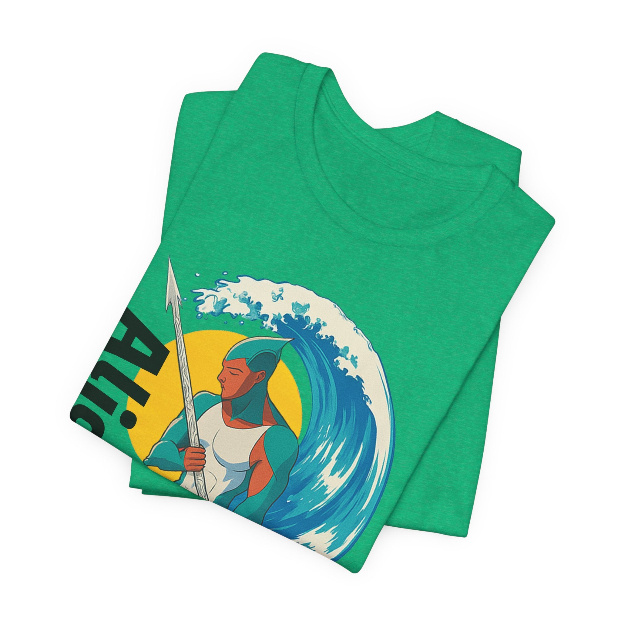 Aljandro Wave Warrior T-Shirt — Personalized 'Aljandro' Surf Guardian Tee