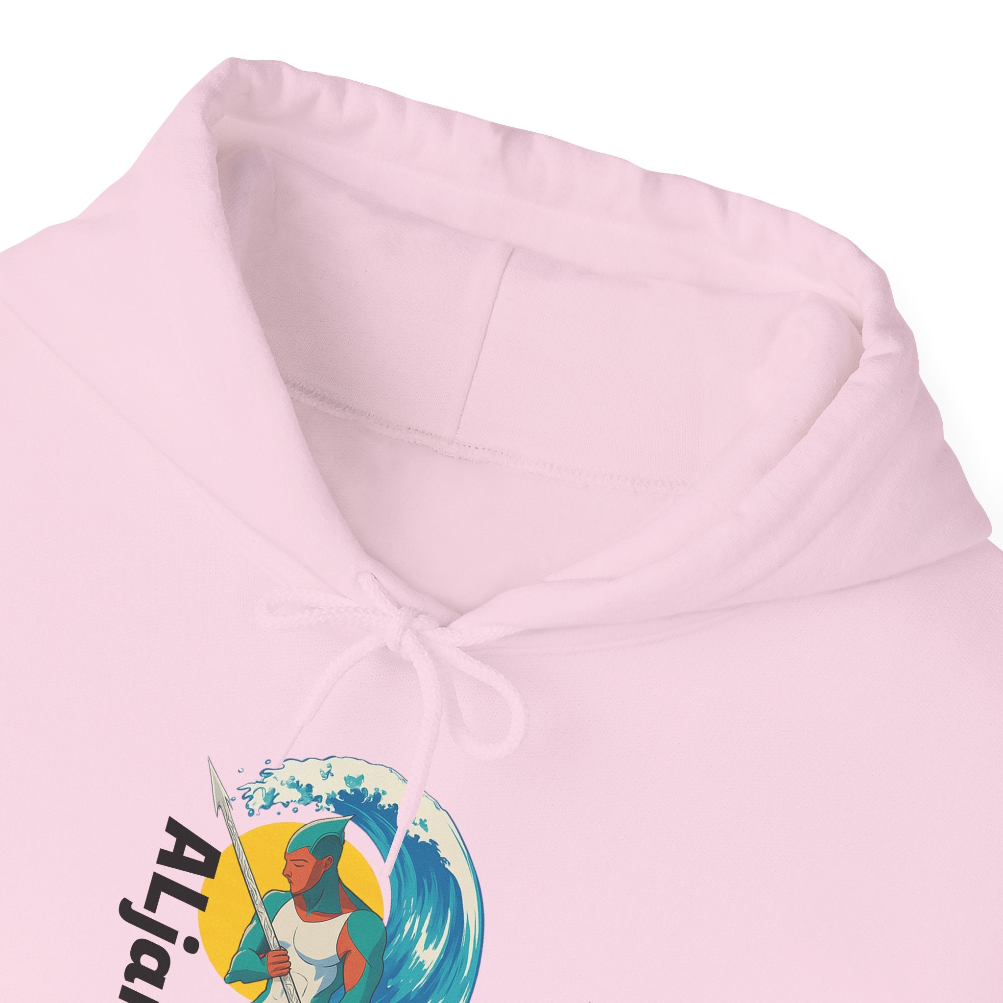 Aljandro Surf Graphic Hoodie — Retro Wave Surfing Design